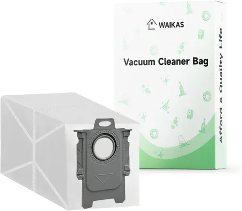 Vista 18 de WAIKAS Paquete de 6 bolsas de polvo E25 E28 para aspiradoras Eufy E28 Omni, E25 Omni y E20, accesorios de repuesto de gran capacidad