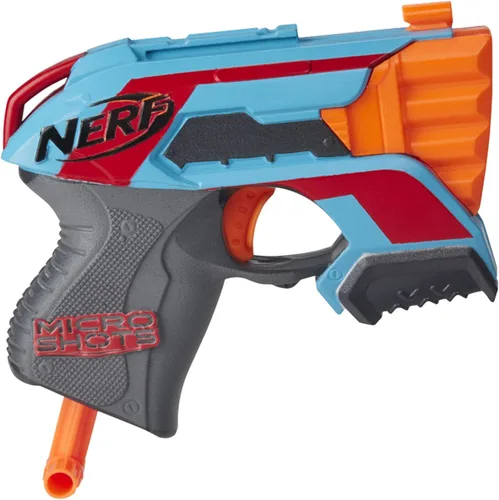 Vista 8 de NERF MicroShots 6-Blaster Bundle - 6 Mini Lanzadardos Elite y 6 Dardos Oficiales Elite - Para Niños, Adolescentes, Adultos (Exclusivo de Amazon)