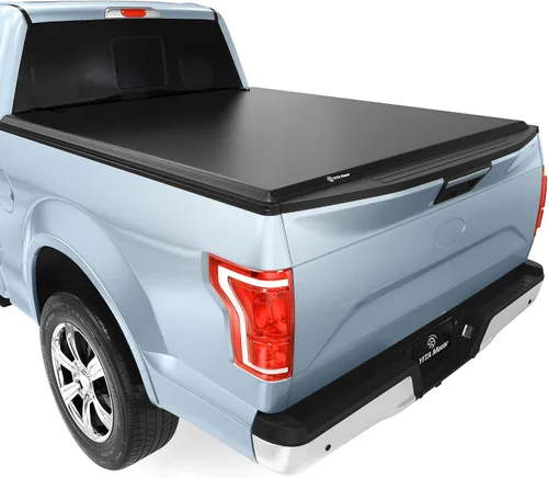 Vista 19 de YITAMOTOR Cubierta enrollable suave para caja de camioneta compatible con Ford F-150 2009-2014 de 5.5 pies Cubierta suave para caja de camioneta