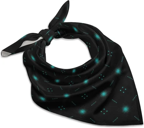 Vista 15 de Pañuelo de seda para mujer, pañuelo para la cabeza para dormir, pañuelo de satén