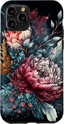 Vista 29 de Winter Floral Flower Design Case for iPhone 17