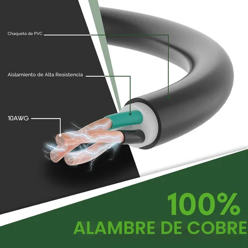 Vista 6 de RVGUARD Protector contra sobrecarga de 30 amperios, cable adaptador del generador a la caravana con interruptor de circuito, adaptador de corriente