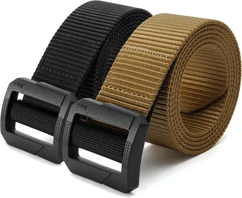 Vista 7 de CHAOREN Cinturón táctico para hombre - Cinturón EDC de nailon para CCW militar