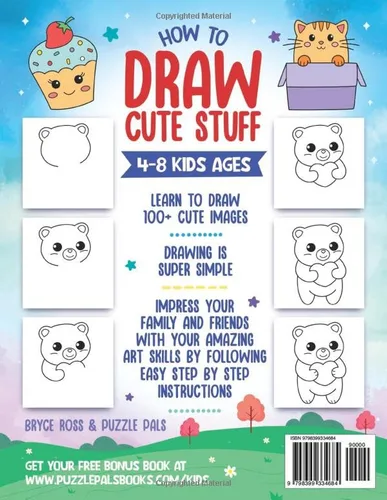 Vista 2 de How To Draw Cute Stuff 100 Step By Step Drawings For Kids Ages 4 to 8