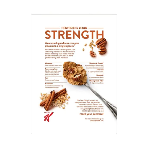 Vista 9 de Kellogg 's Special K Canela Nuez Cereales, 12.1 onza