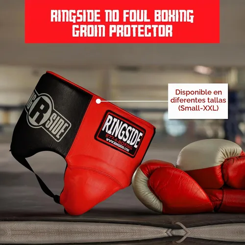 Vista 2 de Ringside Protector de ingle de boxeo, diseño de suspensorio, protector de ingle para hombres, ideal para boxeo, artes marciales mixtas, muay thai
