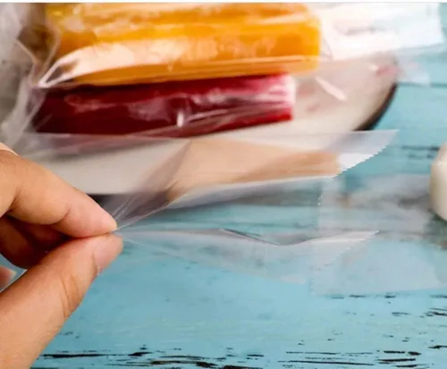 Vista 2 de Bolsas para paletas de hielo gruesas, envolturas de plástico para paletas de hielo y helado para caramelos, envases de envasado de grado alimenticio