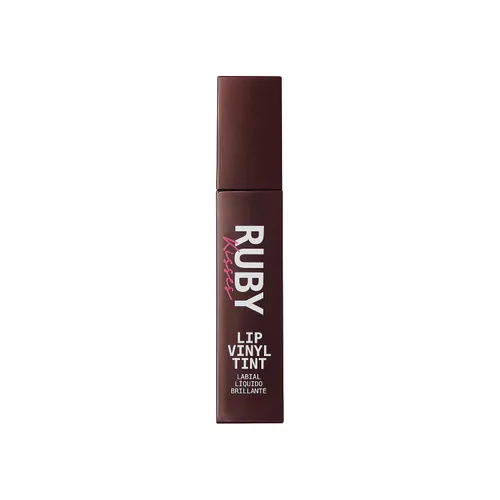 Vista 2 de Ruby Kisses Tinte de vinilo labial – Lápiz labial líquido de alto pigmento, a prueba de transferencia, a prueba de manchas, brillo satinado suave