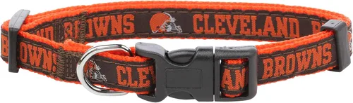 Vista 10 de Collar para mascotas Pets First con licencia NFL Arizona Cardinals, pequeño - Collar para perros resistente, fuerte y duradero. Disponible en 31