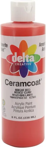Vista 7 de Pintura acrílica Delta Creative Ceramcoat en varios colores (8 oz), 020158, morado