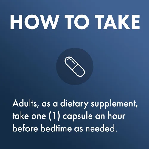 Vista 5 de Dr. Mercola Apoyo para dormir con melatonina - Apoya el sueño reparador y la relajación - Melatonina con L-teanina, 5-HTP, GABA - 30 Cápsulas - 1.5