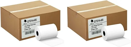 Vista 9 de (50) Rollos de papel térmico 2-1/4 X 63 Ingenico ICT 200 220 250 FD400 Vx520