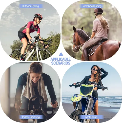 Vista 4 de Aeike 4D Padded Seat Cushion Cycling Shorts Breathable Quick-Drying Shockproof Elastic Bike Shorts for Women