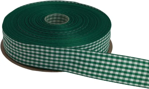 Vista 7 de Cinta a cuadros de 50 yardas cada rollo 100% poliéster con borde tejido (1/1-2 pulgadas x 50 yardas, negro)