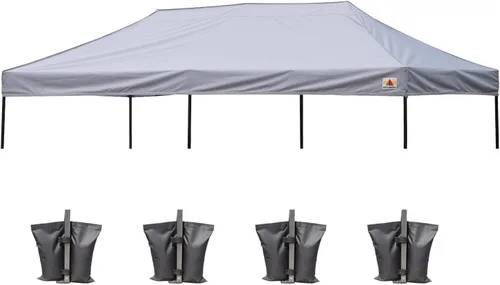 Vista 63 de ABCCANOPY Toldo de repuesto para tienda de campaña desplegable (8 x 8 pies, blanco)