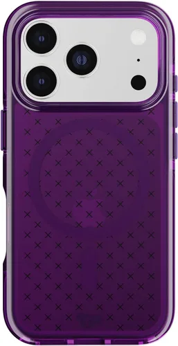 Vista 21 de Tech21 EvoCheck - Funda protectora delgada para iPhone 17 Air, color ahumado/negro, protección contra impactos, compatible con MagSafe