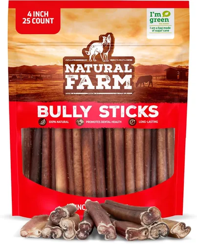Vista 36 de Natural Farm Golosinas de colágeno trenzadas para perros (30 cm, paquete de 6), palitos de colágeno, golosinas naturales para perros, de larga