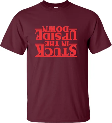 Vista 36 de Go All Out Camiseta para adultos Stuck in The Upside Down