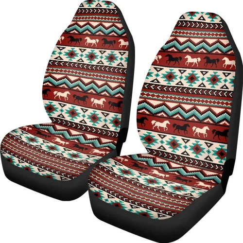 Vista 17 de UNICEU Juego de 2 fundas de cojín para asiento de automóvil, diseño de calavera gótica negra, lavable, accesorios interiores antideslizantes