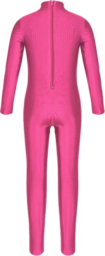 Vista 5 de Shinsto Body de manga larga con cremallera para niños y niñas, overol de gimnasia