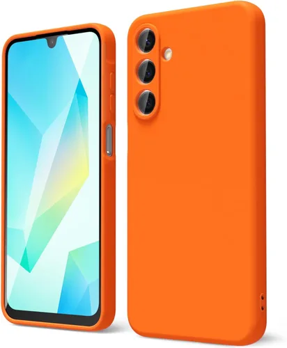 Vista 226 de oakxco Funda para teléfono Samsung Galaxy A12 con agarre de silicona líquida, linda delgada fina suave cubierta de gel de goma TPU lisa para mujeres