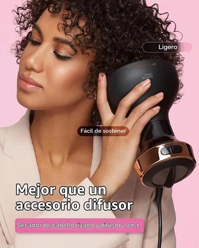 Vista 3 de Bellissima - Secador de pelo con difusor de cerámica para cabello rizado