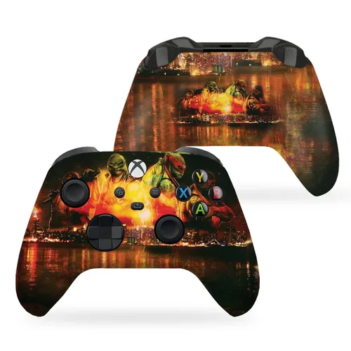 Vista 52 de DreamController Americcan Warrior Skull Custom X-box Controller Wireless compatible with X-box One/Series X/S Proudly Customized in USA with