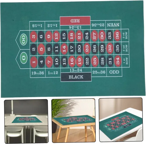 Vista 7 de Double-Sided Game Mat with Felt Surface for and Theme Parties Foldable Design for Easy Storage for Home Gatherings and Game Enthusiasts