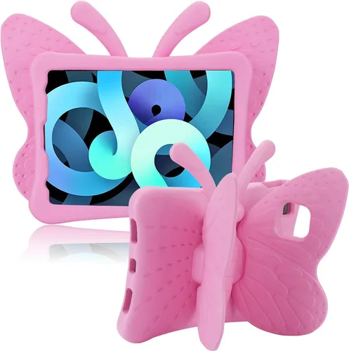 Vista 7 de Simicoo Funda de mariposa 3D para iPad 10.2 9 8 7 niños con soporte Lite de espuma EVA a prueba de golpes resistente funda para tableta para niñas