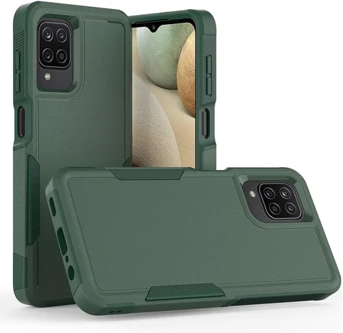 Vista 29 de Funda WOGROO para Samsung Galaxy Z Fold 4 - Funda protectora para teléfono a prueba de golpes, duradera, negra
