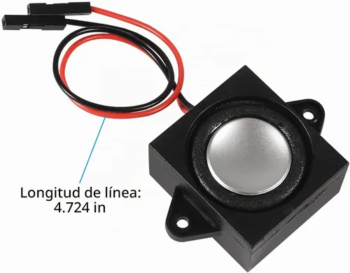 Vista 3 de 4 Piezas 3 Vatios 8 Ohms Altavoz Mini de Cavidad Única de Rango Completo Cavidad Móvil Portátil Máquina de Publicidad Altavoz Conector Interfaz