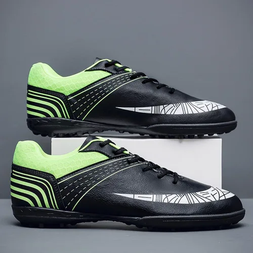 Vista 4 de Josaju Zapatos deportivos de fútbol para hombre y mujer, para deportes al aire libre, interiores, correr, caminar, zapatos de fútbol