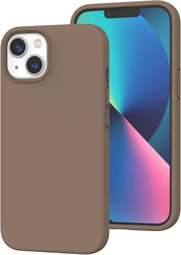 Vista 66 de Funda de silicona líquida compatible con iPhone 12 Pro Max 6.7 pulgadas, funda de gel de protección completa con forro de microfibra, funda
