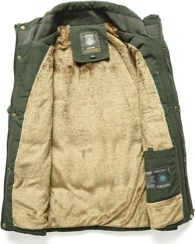 Vista 3 de HOW'ON Chaleco de forro polar para hombre (idea de regalo)