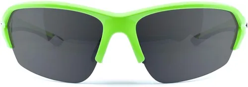 Vista 2 de X-Drive Golf - Gafas de sol deportivas para equitación (verde neón, ahumado), Verde neón