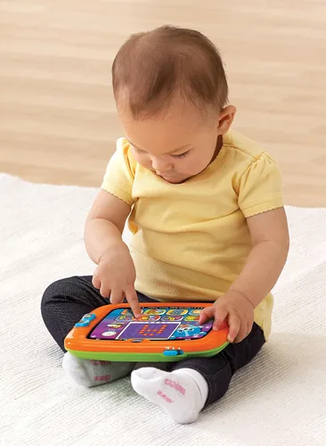 Vista 2 de VTech Tableta táctil para bebé iluminada, naranja