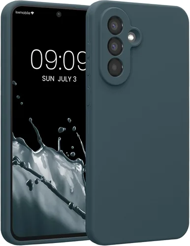 Vista 47 de kwmobile Funda compatible con Samsung Galaxy A13 4G - Funda delgada de silicona TPU - Acabado suave al tacto - Amarillo radiante