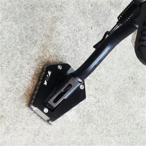 Vista 3 de Accesorios de motocicleta Soporte lateral para Benelli TRK502 TRK 502 502X para Benelli 2017 2019 (color : A negro)