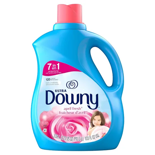 Vista 9 de Downy Ultra Laundry - Suavizante líquido para telas (acondicionador de telas), April Fresh, 44 onzas líquidas, 60 cargas