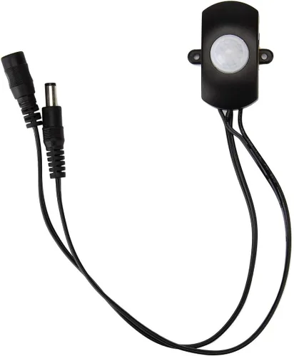Vista 7 de Interruptor de sensor de movimiento activado por movimiento con cable de acoplador de CC SUPERNIGHT DC 5V-24V 5A PIR