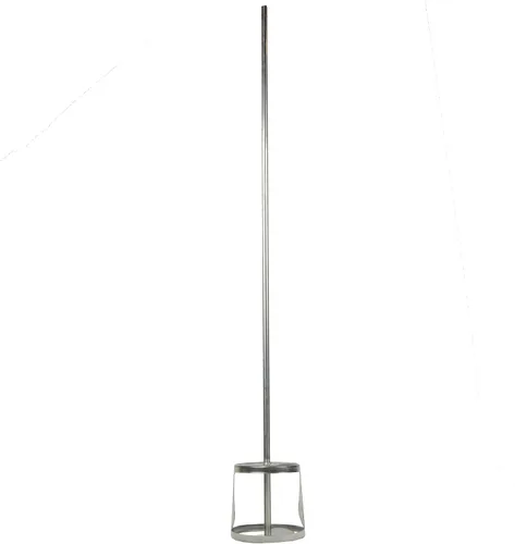 Vista 2 de PS-2 para contenedores de 10 a 50 galones - Hecho de acero inoxidable para pintura, hormigón, lechada, materiales secos y líquidos