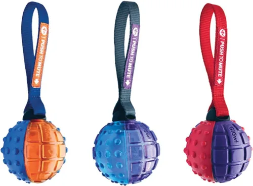 Vista 2 de Ethical Pets Push to Silte - Juguete para perro, pelota con correa