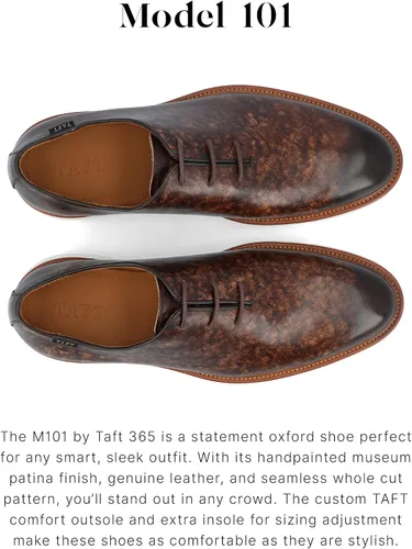 Vista 3 de TAFT 365 Hombre Modelo 101 Wholecut Oxford