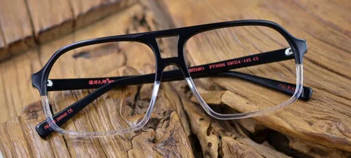 Vista 2 de J&L Gafas Retro Marco Grande Unisex Gafas Frame8896