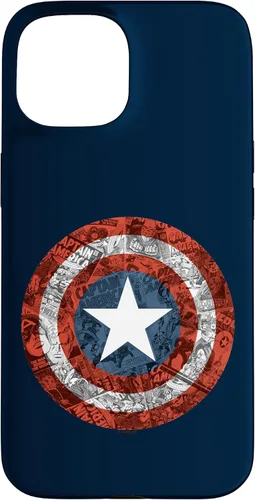 Vista 6 de Marvel Funda de escudo cómico del Capitán América para iPhone 17