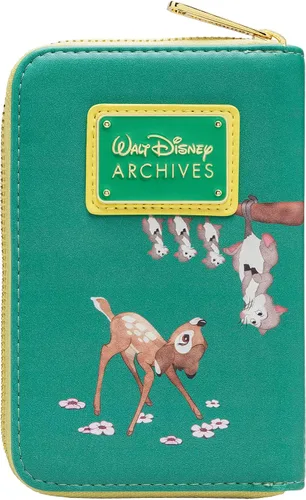 Vista 4 de Loungefly Billetera Disney Bambi exclusiva de Tienda