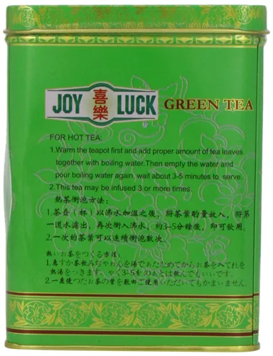 Vista 4 de Joy Luck Yin Hao - Té verde, grande, 15 onzas