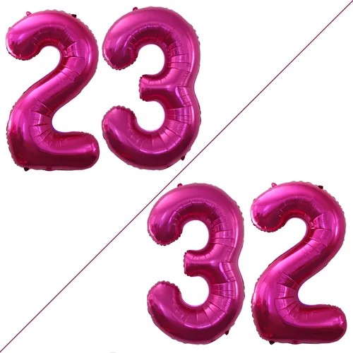 Vista 301 de Goer, conjunto de globos de papel aluminio para decoraciones de cumpleaños, globos de las letras de feliz cumpleaños y de números Oro