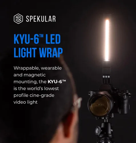 Vista 3 de Spekular Kit de vlogger de envoltura de luz LED KYU-6