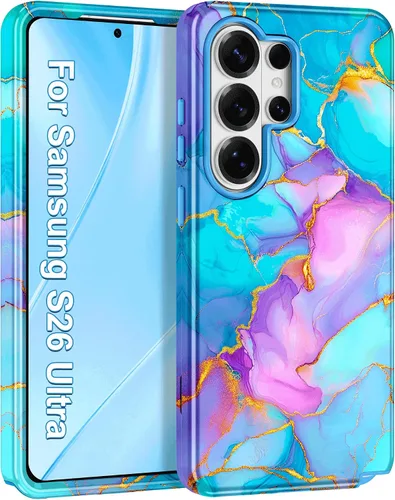 Vista 15 de Hekodonk Funda para Galaxy A17 5G/Galaxy A16 5G, resistente cuerpo completo, protección a prueba de golpes, 3 en 1, híbrida de policarbonato duro